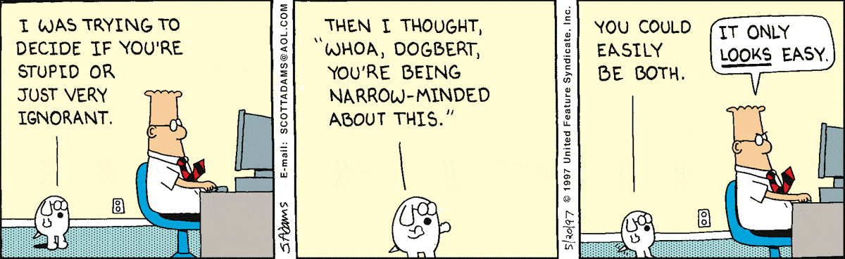 Dilbert Cartoon